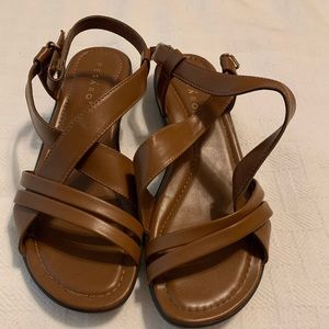 Brown Strappy Sandals